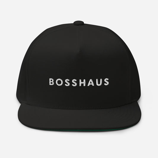 BossHaus Essentials Embroidered Flat Bill Cap
