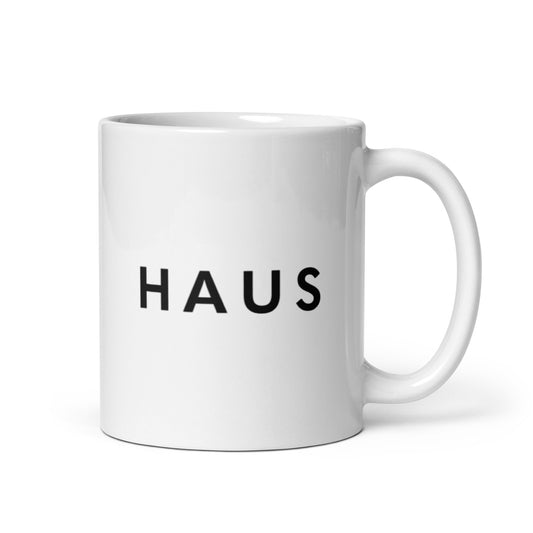 BossHaus White glossy mug
